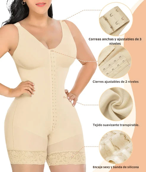 Faja Colombiana Reductora Premium: Moldea, Realza y Da Confianza Todo el Día