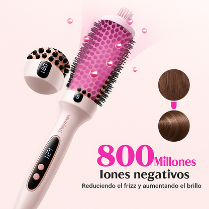 Wavytalk - Cepillo Térmico para Alisar y Ondular el Cabello